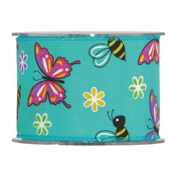 Cinta mariposas 63mm x 10...