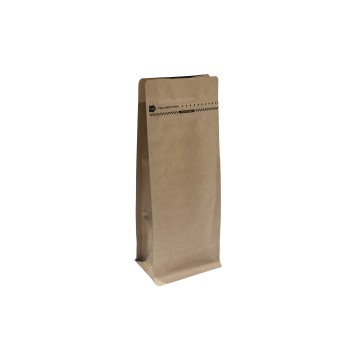 Bolsa de fondo plano kraft...
