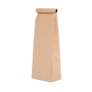 Bolsa de papel kraft con film BIO sin ventana. 100% BIODEGRADABLE. Sellables